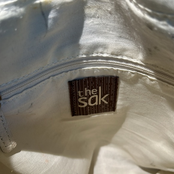 Vintage The Sak Leather Crossbody w Embroidery - Picture 6 of 6